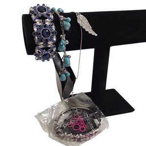 Paparazzi Bracelet Bundle 1 Ankle Bracelet 3 Wrist Big City Bling
